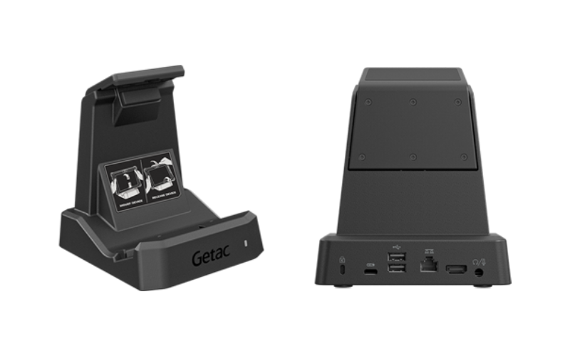 Getac ZX80 and ZX80W office dock — view 2
