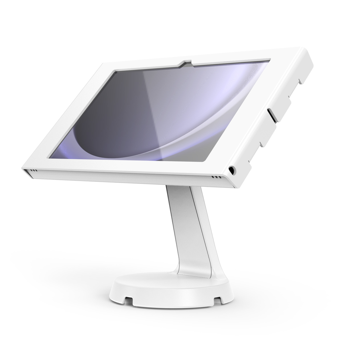 Compulocks Apex Enclosure Mast Counter Stand for Galaxy Tab A9+/A11+ 11-Inch - White
