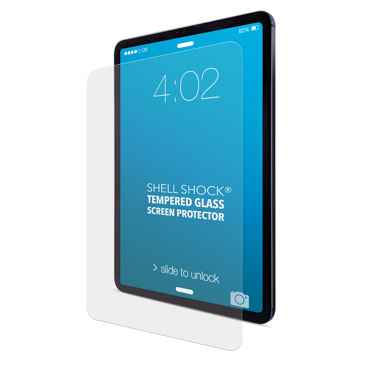 Cellairis Shell Shock Super Anti-Impact Glass Screen Protector for Galaxy Tab S9 FE 10.9, S9 11, S8 11 and S7 11 (Bulk)