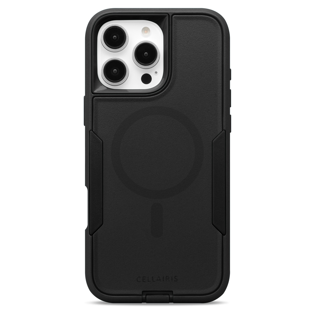 Cellairis Rapture Rugged Case for iPhone 16 Pro Max with MagSafe, Black