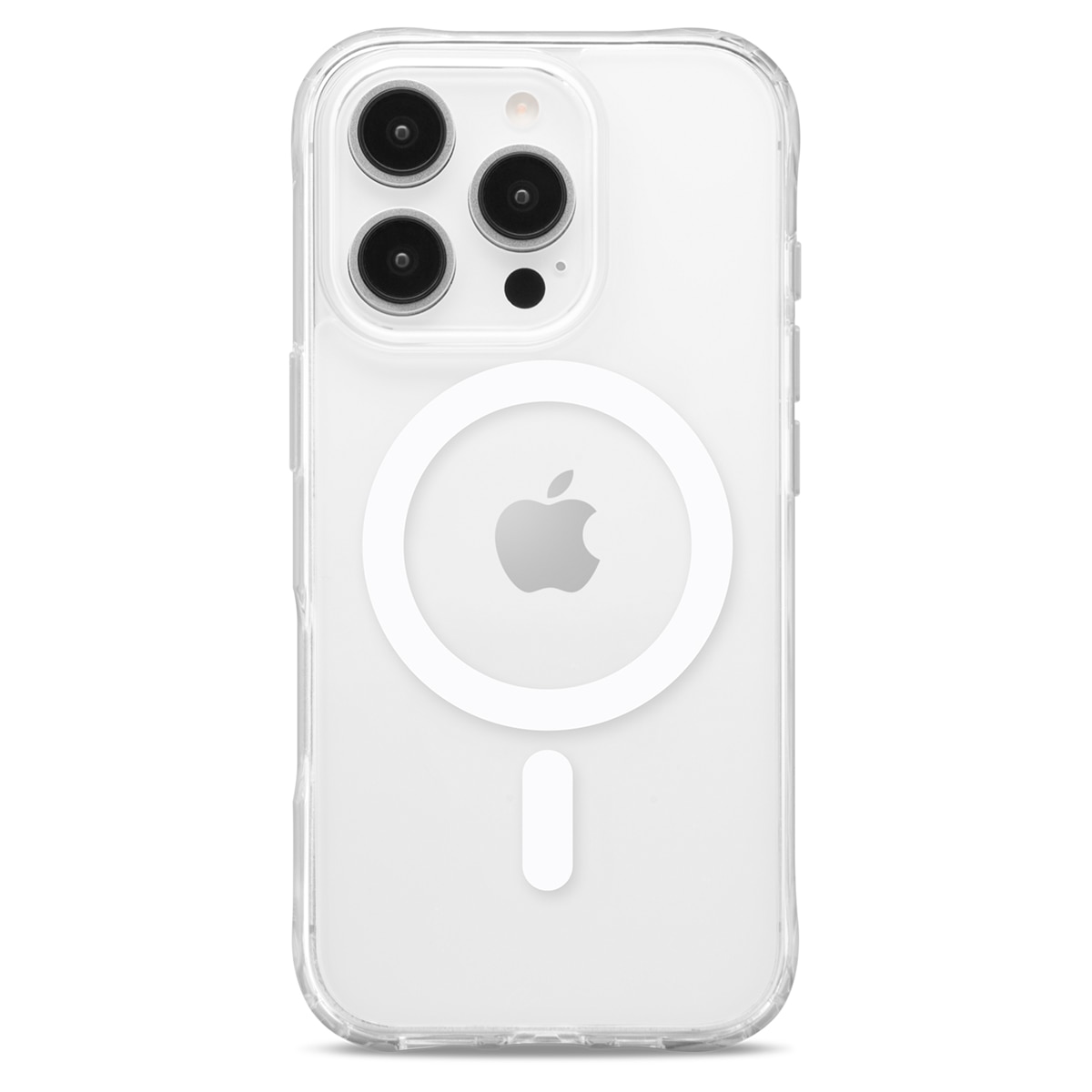 Cellairis Showcase Halo Clear MagSafe Case for iPhone 16 Pro with White MagSafe Ring