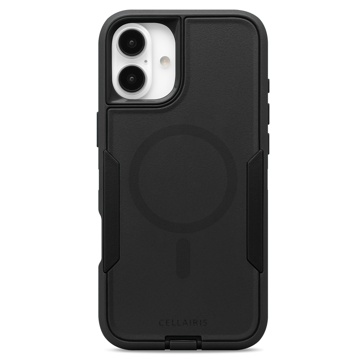 Cellairis Rapture Rugged Case for iPhone 16 Plus with MagSafe, Black