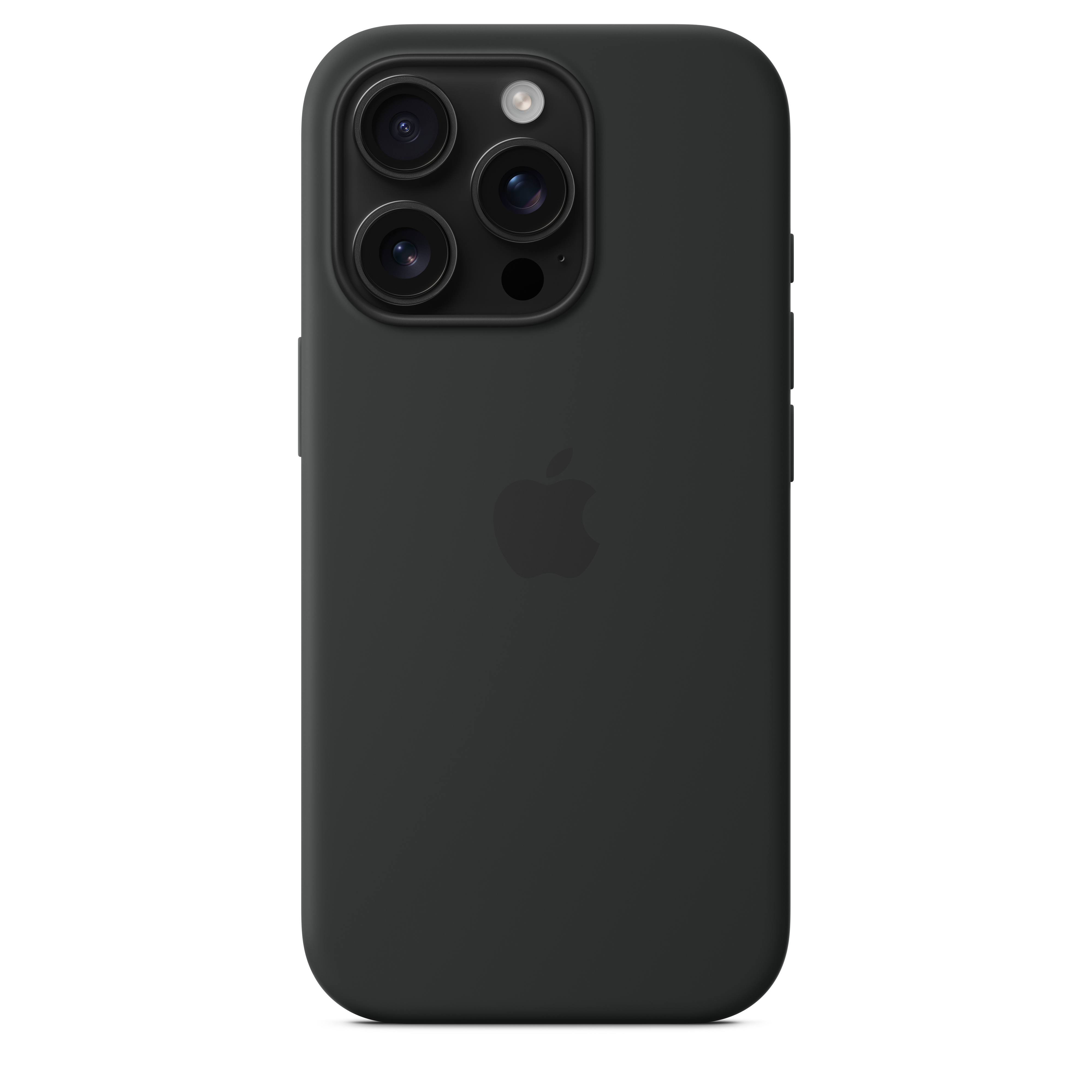 Apple iPhone 16 Pro Silicone Case with MagSafe – Black