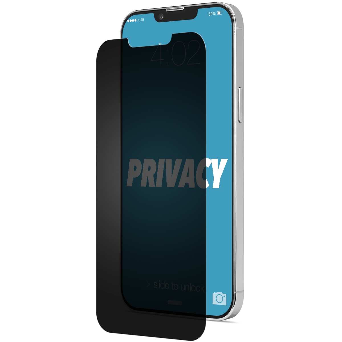 Cellairis Shell Shock Privacy Tempered Glass Screen Protector for iPhone 13 Pro Max and iPhone 14 Plus