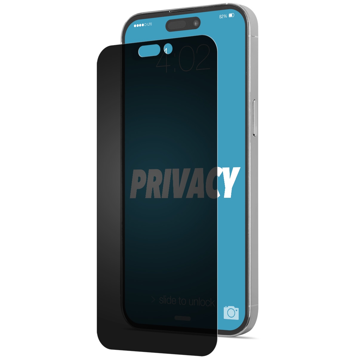 Cellairis Shell Shock Privacy Tempered Glass Screen Protector for iPhone 14 Pro Max