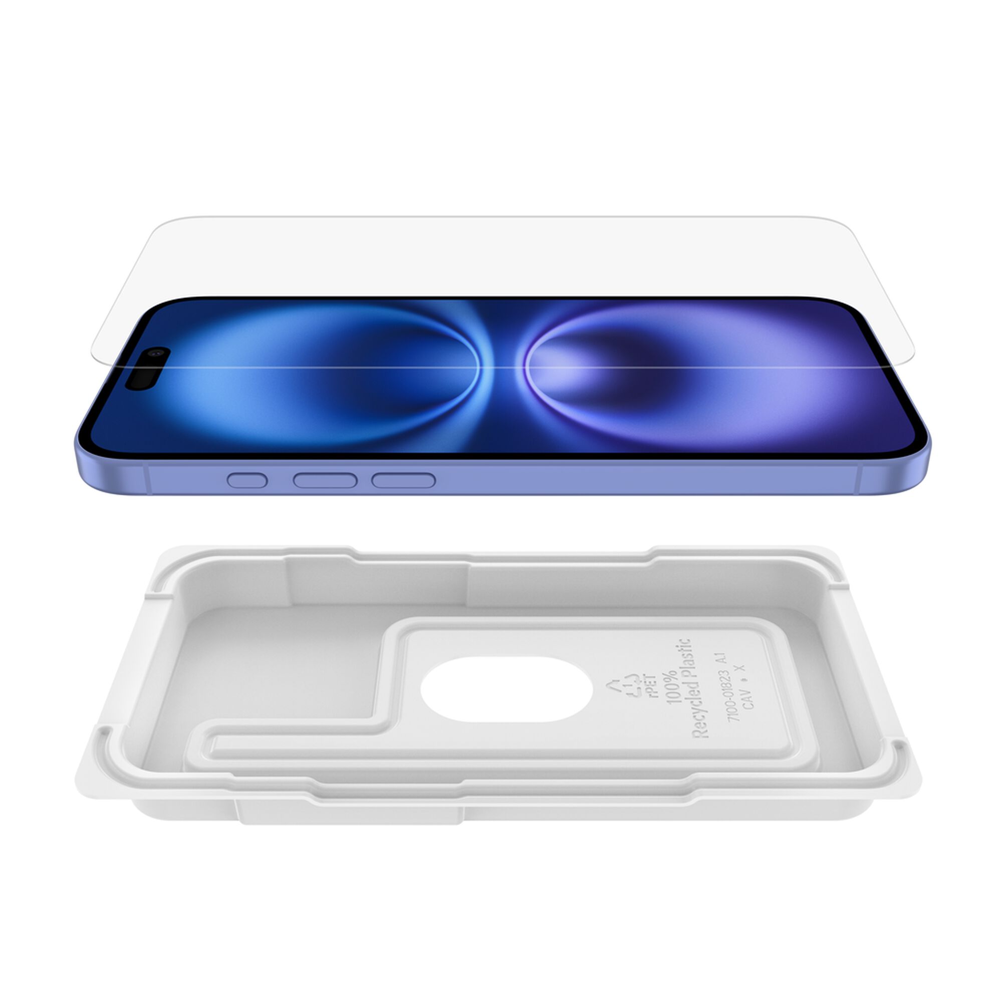 Belkin ScreenForce InvisiGlass Treated screen protector with Easy Align tray for iPhone 16 Plus, iPhone 15 Plus and iPhone 14 Pro Max. — view 8