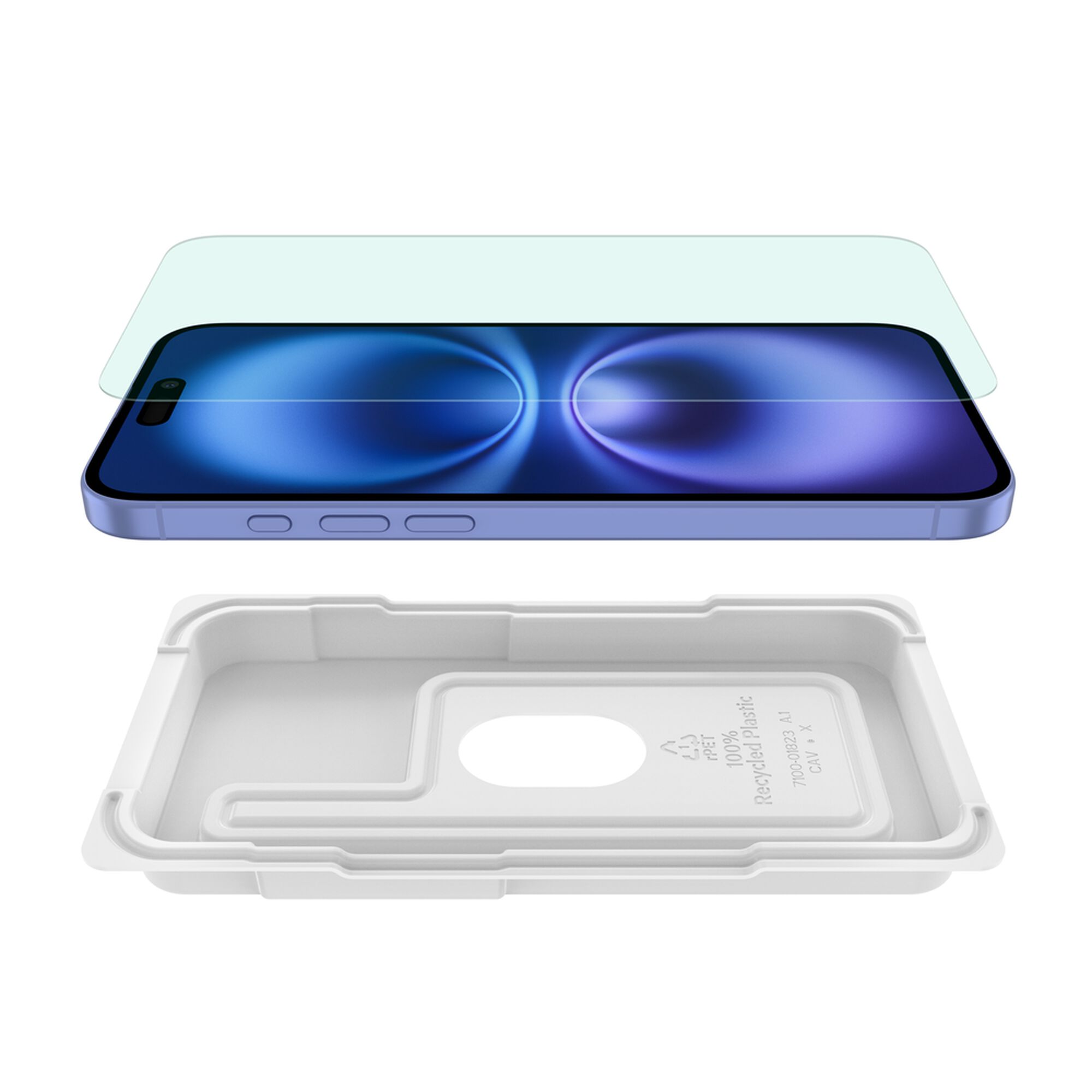 Belkin InvisiGlass Blue Light Filter screen protector with Easy Align tray for a large-screen iPhone. — view 7