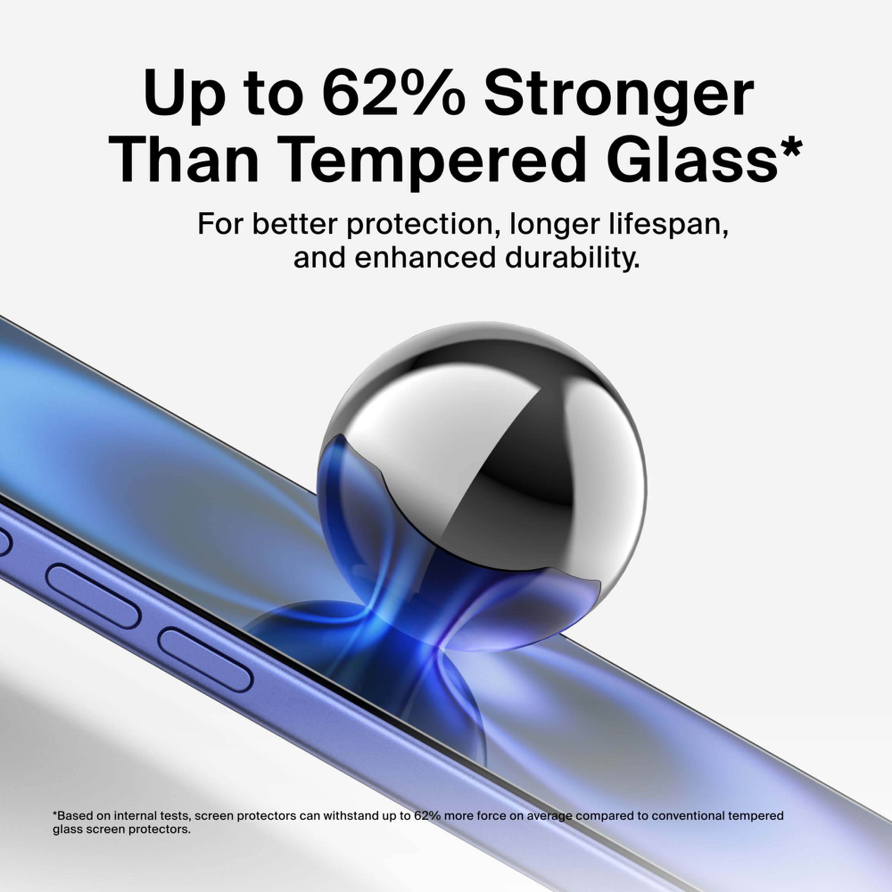 Belkin InvisiGlass Blue Light Filter screen protector with Easy Align tray for a large-screen iPhone. — view 4