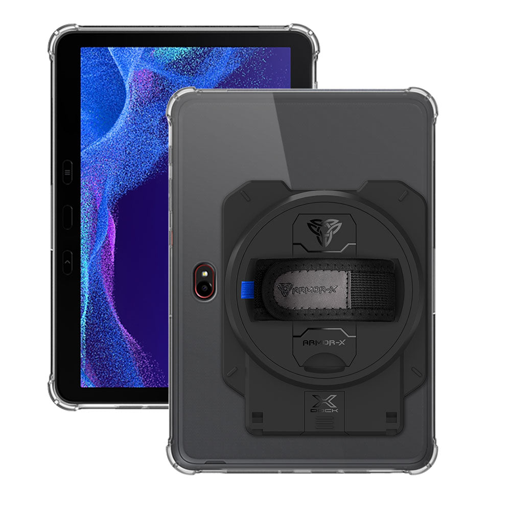 ARMOR-X ZAN-SS-ACTPR 4-Corner Protection Case with X-DOCK for Galaxy Tab Active Pro and Active4 Pro
