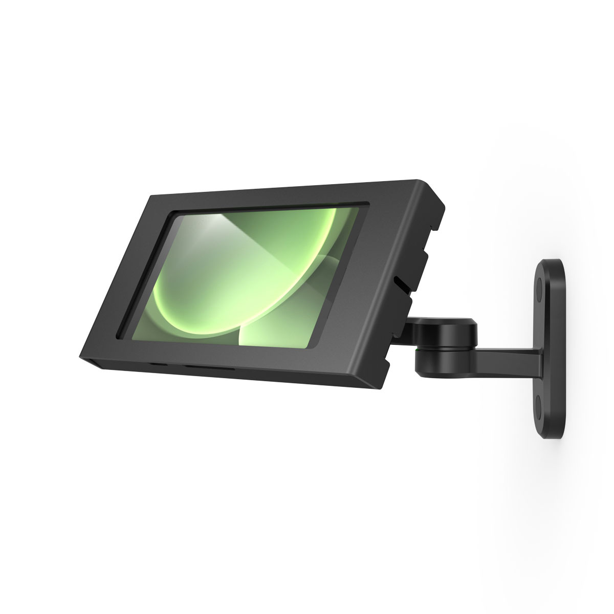 Compulocks Apex Swing Arm Wall Mount for Galaxy Tab Active 3 and Active 5 8-Inch, Black