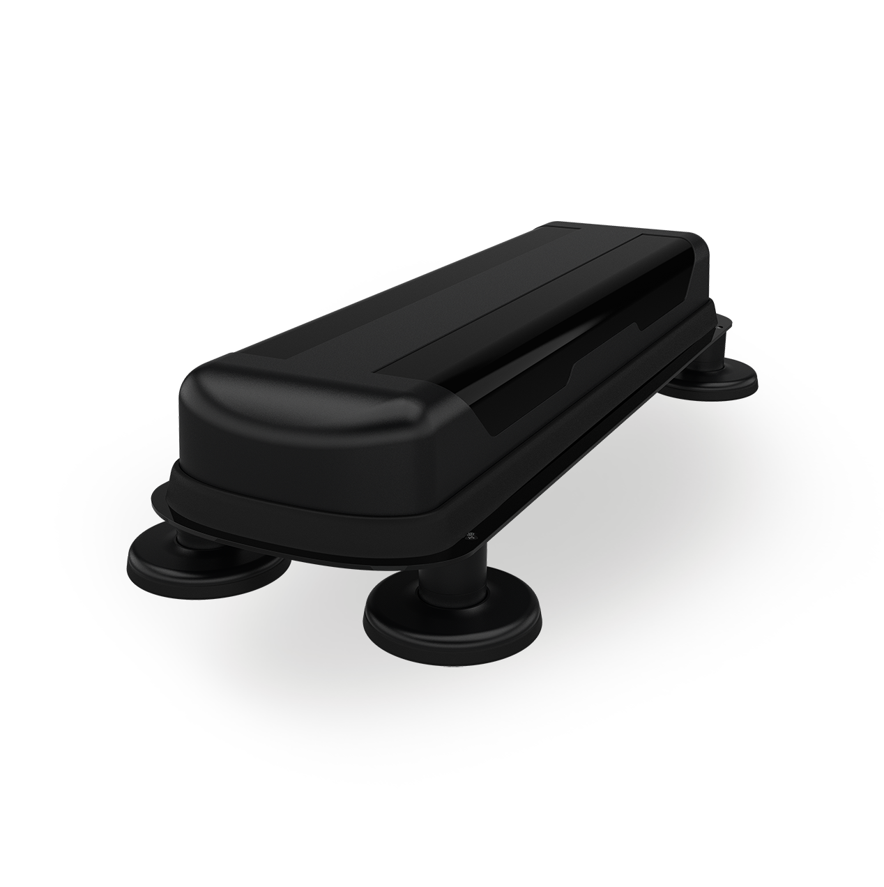Black Panorama SAB-344 Megalodon magnetic mount adaptor plate with four magnets. — view 3