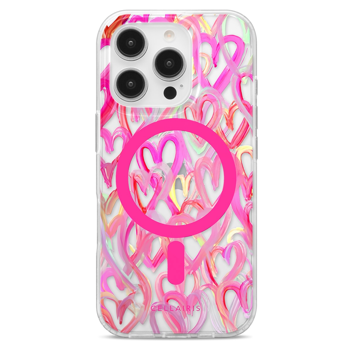 Cellairis Showcase Heart Van Gogh Print Case for iPhone 16 Pro with MagSafe