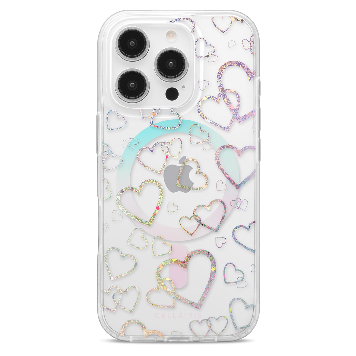 Cellairis Showcase Heart to Heart Print Case for iPhone 16 Pro with MagSafe