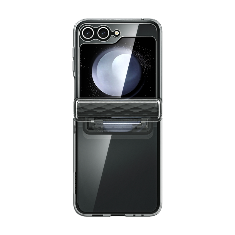 i-Blason Cosmo Case for Samsung Galaxy Z Flip6 and Z Flip5 - Frost Black