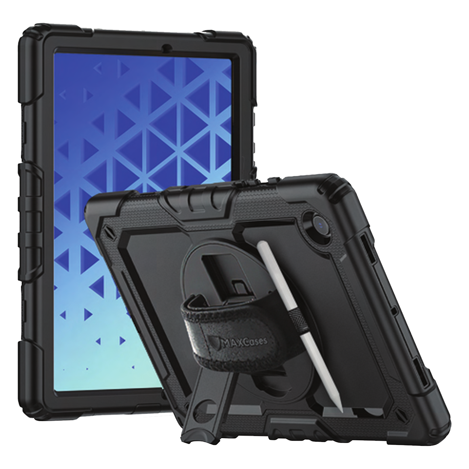 MAXCases Extreme Shield Case for Samsung Galaxy Tab A9+ 11", Black