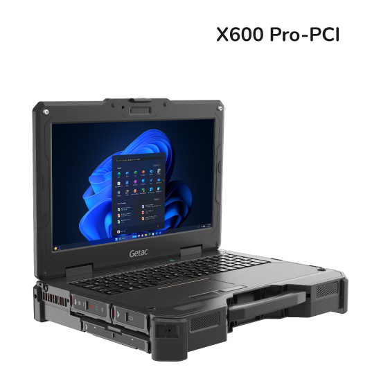 Getac X600 Pro-PCI rugged laptop — view 14