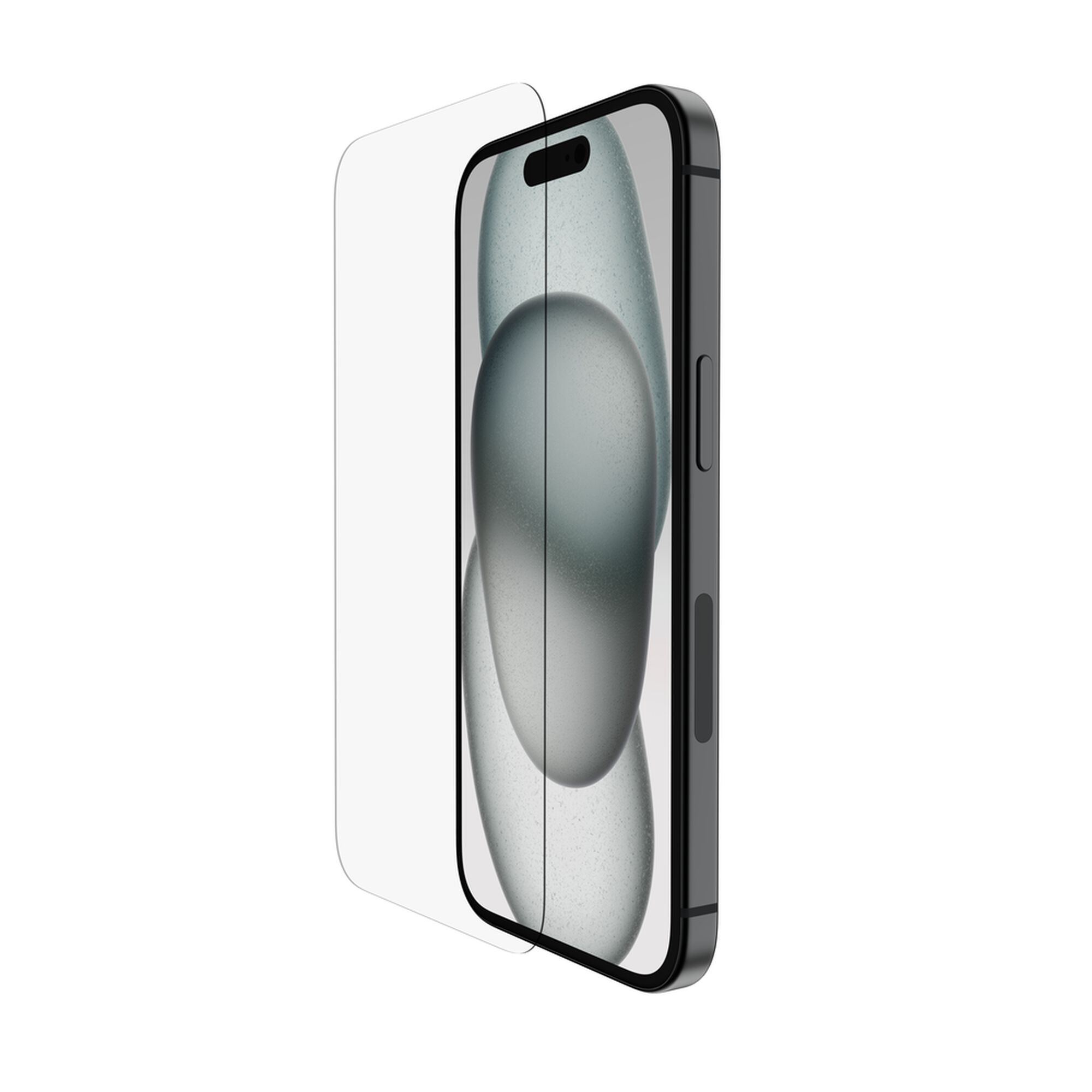 Belkin ScreenForce TemperedGlass Screen Protector for iPhone 16, iPhone 15 and iPhone 14 Pro, Application System