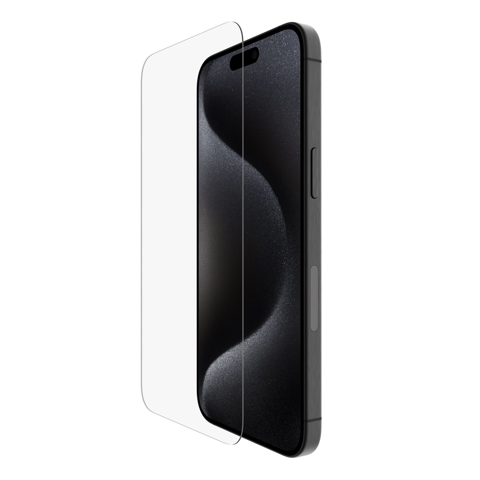 Belkin TemperedGlass Screen Protector for iPhone 15 Pro Max with Application System