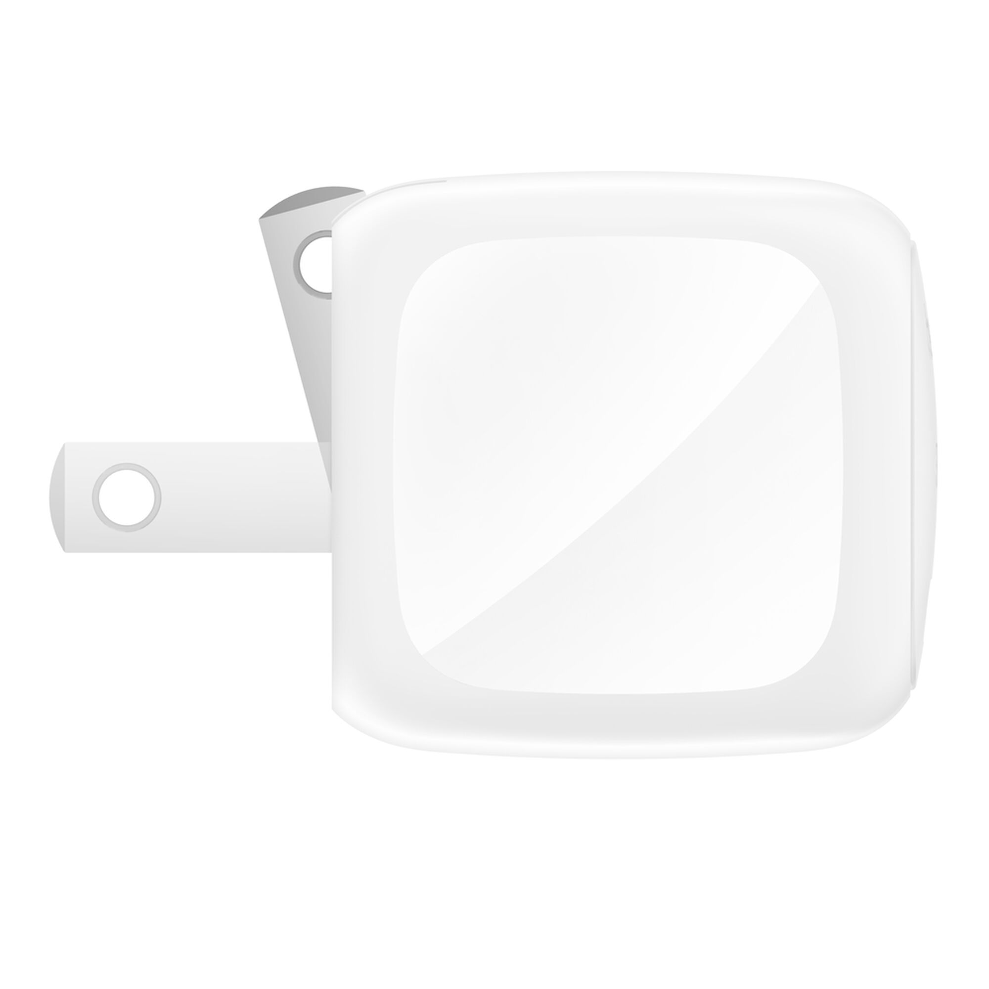 White Belkin BoostCharge compact 30W USB-C cube wall charger with a USB-C to USB-C cable. — view 9
