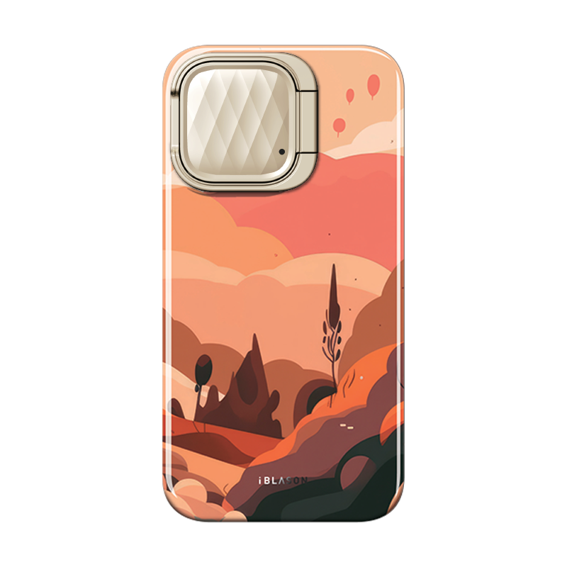 i-Blason Cosmo Mag MagSafe Case for iPhone 15 Pro Max (6.7-Inch) - Mountain Sunset