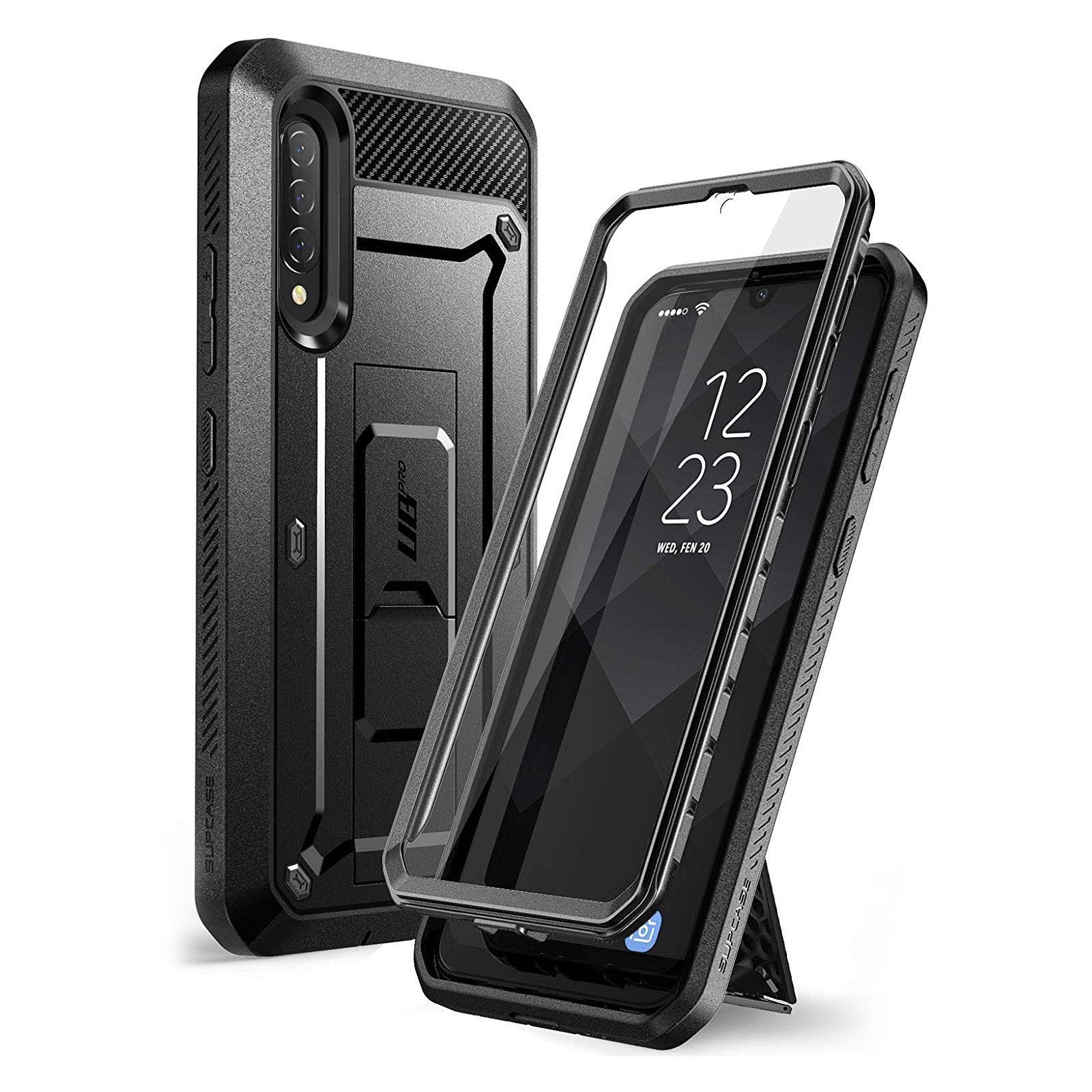 SUPCASE Unicorn Beetle Pro Rugged Holster Case for Samsung Galaxy A90 / A90 5G - Black