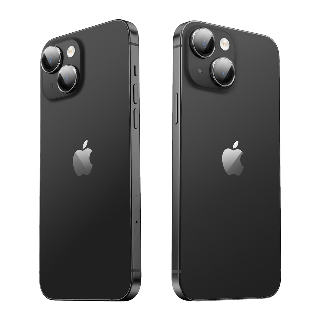 i-Blason black tempered glass camera lens protector for iPhone 15 and iPhone 15 Plus. — view 8