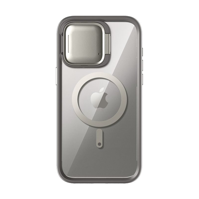 i-Blason Shield Mag Case for iPhone 15 Pro Max - Titan Gray, MagSafe Compatible