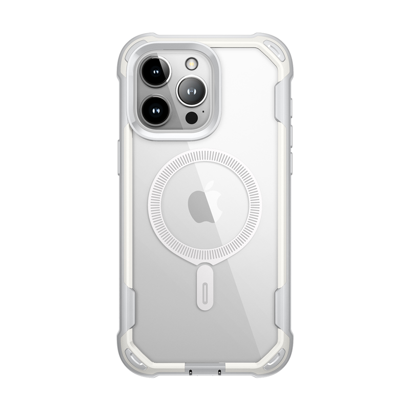 i-Blason Ares Mag Case for iPhone 15 Pro Max 6.7-Inch - White