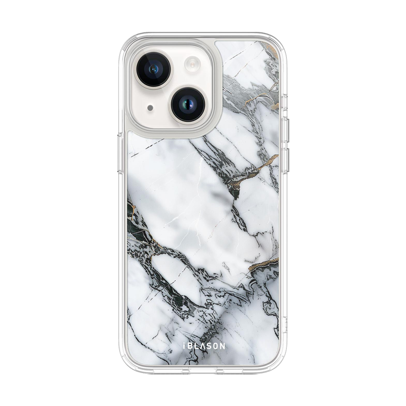 i-Blason Halo Mag MagSafe Case for iPhone 14 Plus - White Marble