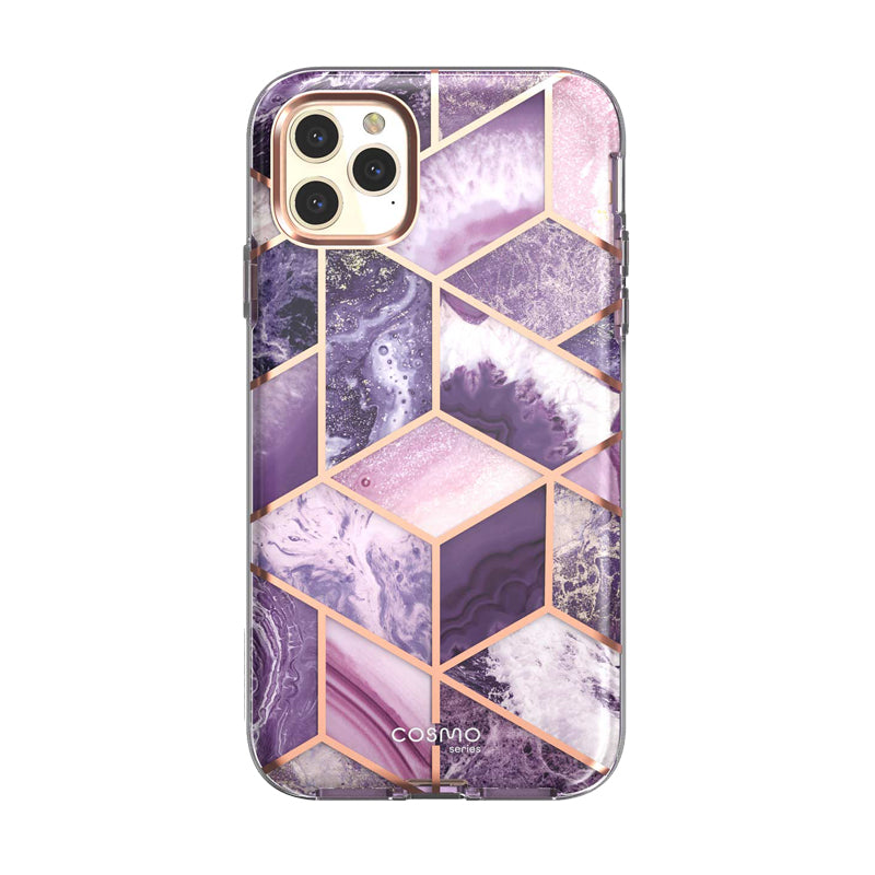 i-Blason Cosmo Case for iPhone 11 Pro Max (6.5-inch), Marble Purple