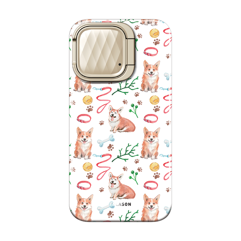 i-Blason Cosmo Mag Case for iPhone 15 Pro Max (6.7-Inch) - Corgi