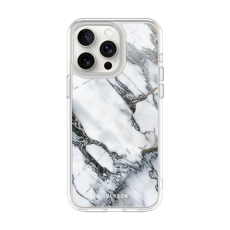 i-Blason Halo Mag MagSafe Case for iPhone 14 Pro Max - Black Marble