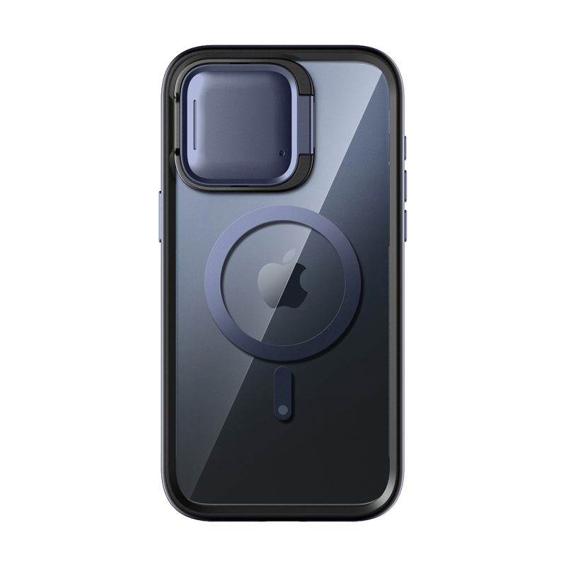 i-Blason Shield Mag Case for iPhone 15 Pro Max - Dark Blue, MagSafe Compatible