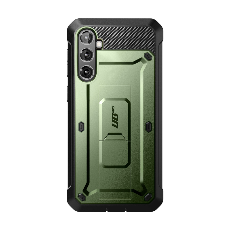 SUPCASE Unicorn Beetle PRO Rugged Case for Samsung Galaxy S23 FE with Screen Protector, Dark Green