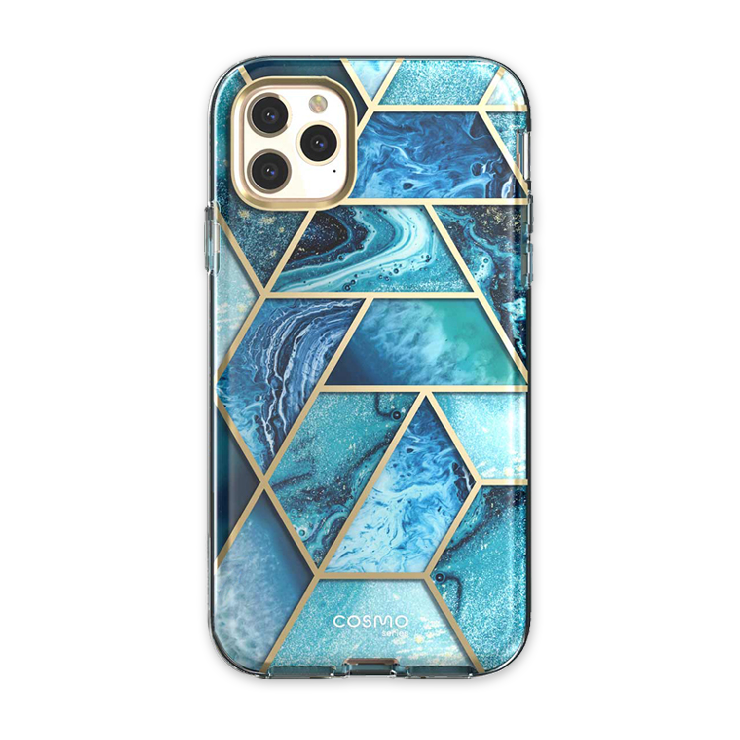 i-Blason Cosmo Classic Case for iPhone 11 Pro Max with Built-In Screen Protector - Ocean Blue