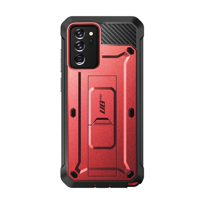 SUPCASE Unicorn Beetle Pro Rugged Holster Case for Samsung Galaxy Note20 Ultra - Metallic Red