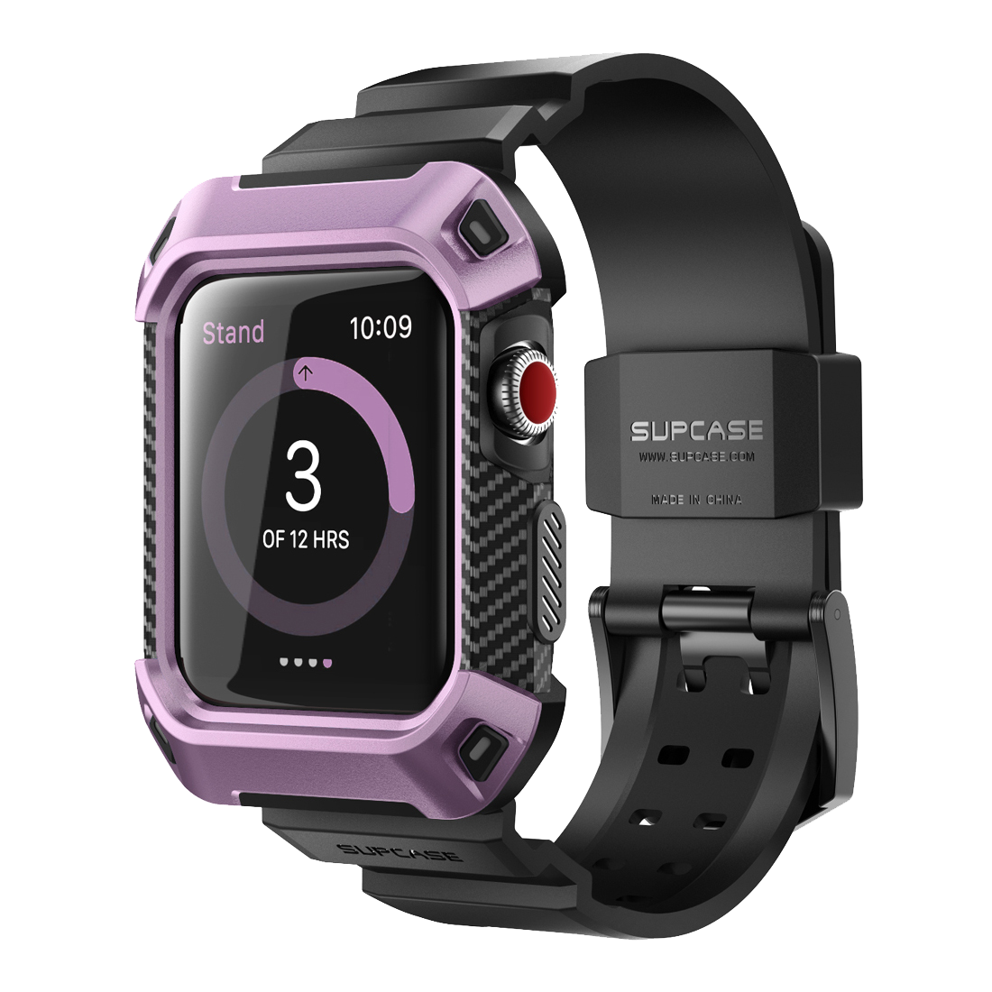 SUPCASE UB Pro Wristband Case for Apple Watch Series 1/2/3 42mm, Purple