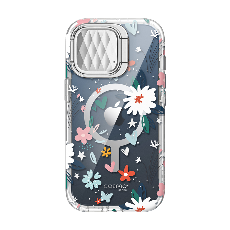 i-Blason Cosmo Mag Case for iPhone 15 Pro with Built-in Screen Protector – Paint