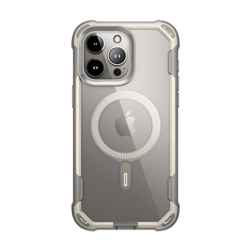 i-Blason Ares Mag Case for iPhone 15 Pro Max 6.7-Inch - Gray