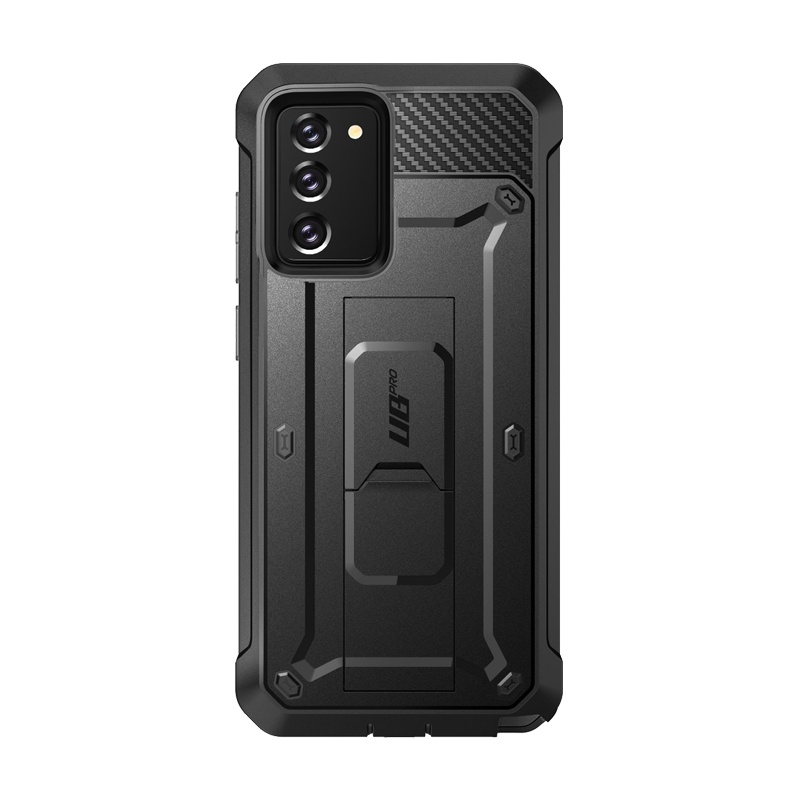 SUPCASE Unicorn Beetle Pro Rugged Holster Case for Samsung Galaxy Note20 - Black