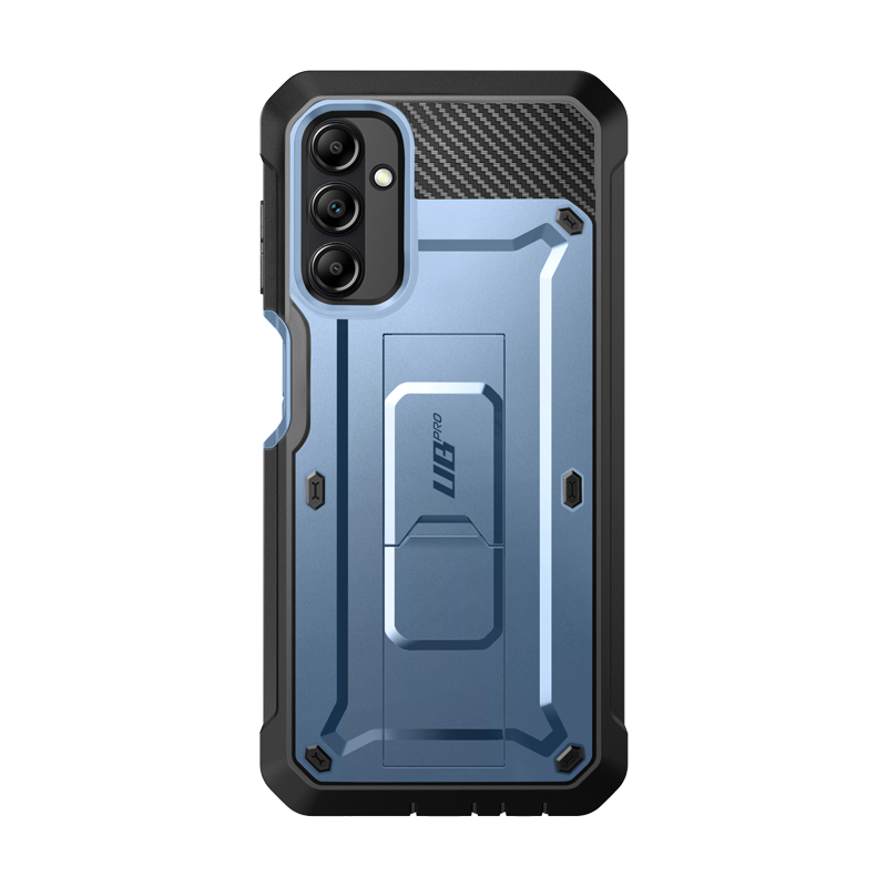 SUPCASE Unicorn Beetle Pro Rugged Holster Case for Samsung Galaxy A14 5G in Metallic Blue