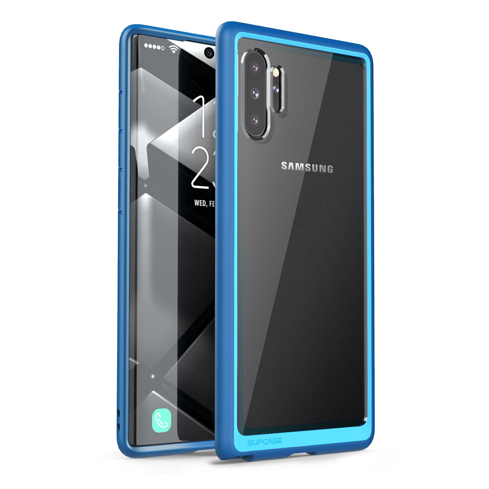 SUPCASE Unicorn Beetle Style Slim Clear Case for Galaxy Note10+ and Note10+ 5G - Navy