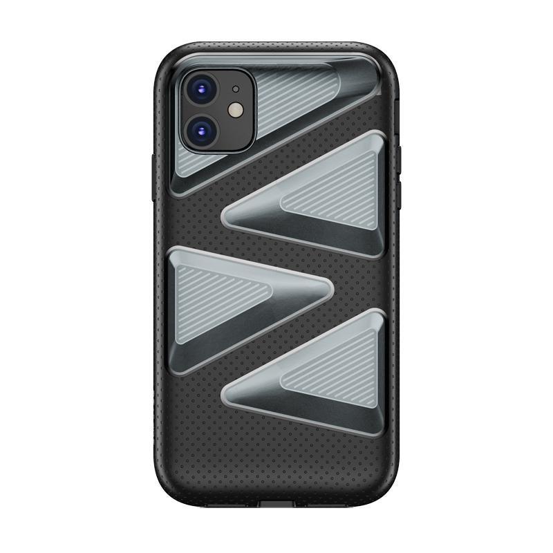 SUPCASE Unicorn Beetle Maze Rugged Case for iPhone 11 (6.1-inch), Black