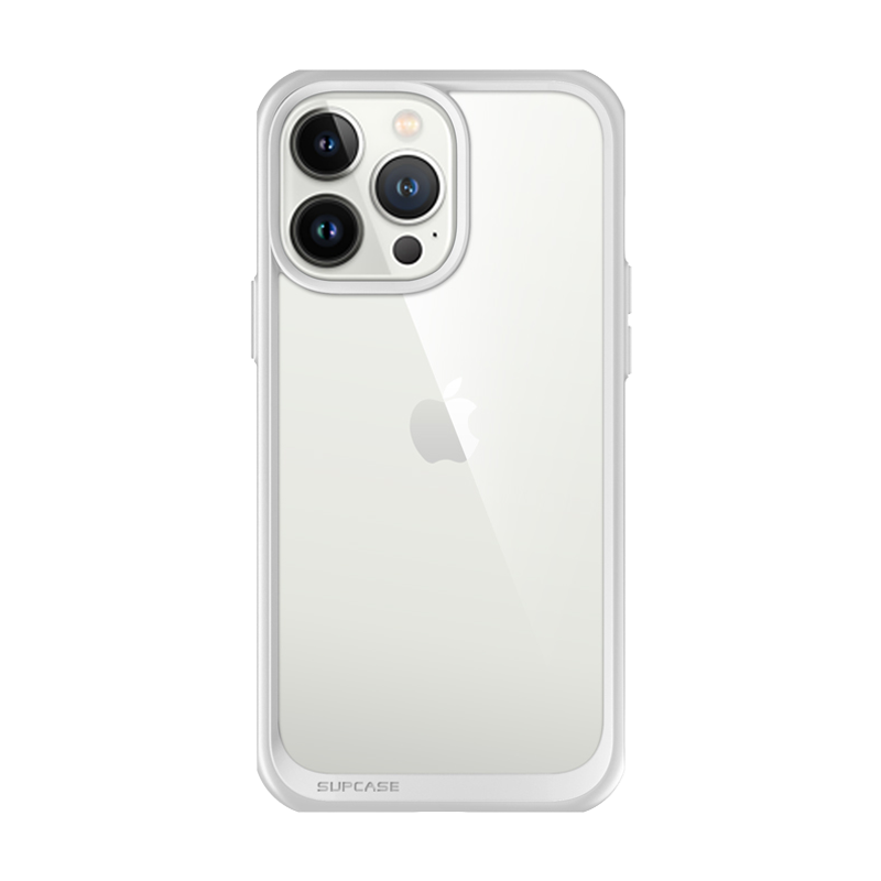 SUPCASE Unicorn Beetle Style Slim Clear Case for iPhone 13 Pro Max (6.7-inch) - Gray
