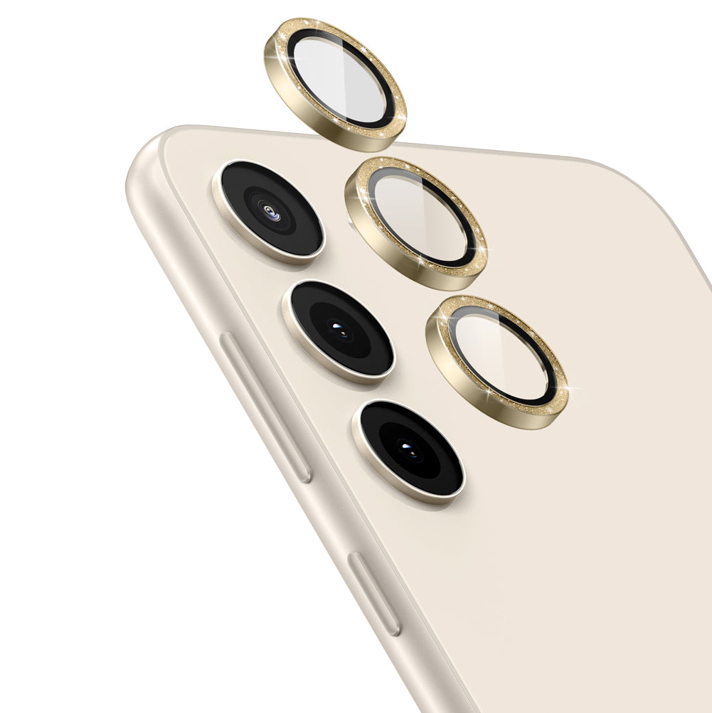 SUPCASE Tempered Glass Camera Lens Protector for Galaxy S23 / S23 Plus - Glimmer Gold