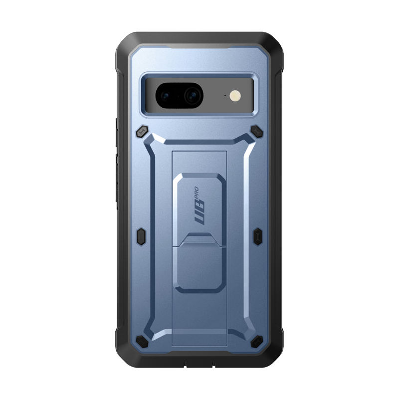 SUPCASE Unicorn Beetle Pro Rugged Holster Case for Google Pixel 7 in Metallic Blue
