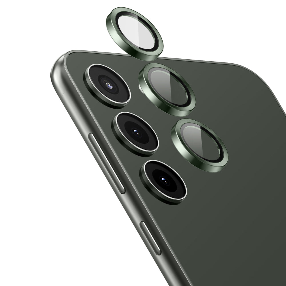 SUPCASE Tempered Glass Camera Lens Protector for Samsung Galaxy S23 and S23 Plus, Green