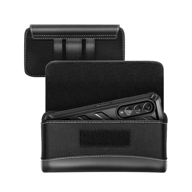 SUPCASE Universal Belt Clip Holster for Samsung Galaxy Z Fold and Large Phones, Black