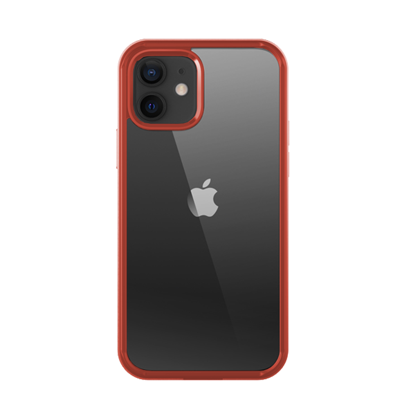 SUPCASE Unicorn Beetle Edge Clear Bumper Case for iPhone 11 (6.1-Inch), Metallic Red