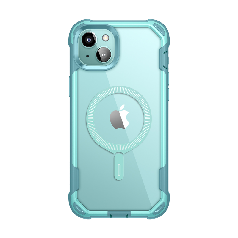 i-Blason Ares Mag Full-Body MagSafe Case for iPhone 15, 14 and 13 (6.1-inch) - SeaFoam